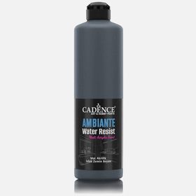 Ambiente Suya Dayanaklı Antrasit Siyah AW2 500 ml Akrilik Boya + 20 gr Katalizör