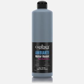 Ambiente Suya Dayanaklı Koyu Arduvaz Gri AW2 500 ml Akrilik Boya + 20 gr Katalizör