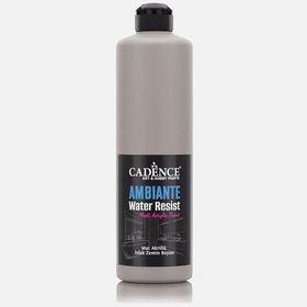 Ambiente Suya Dayanaklı Koyu Vizon Gri AW1 500 ml Akrilik Boya + 20 gr Katalizör