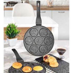 Amboss 26 cm Funny Emoji Pankek Krep Tavası