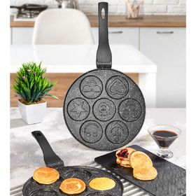 Amboss 26 cm Funny Emoji Pankek Krep Tavası