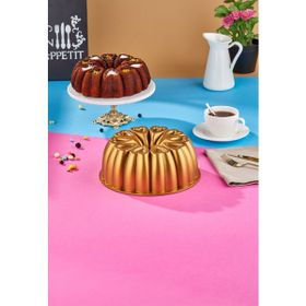 Amboss Ametist 26 CM Döküm Sarı Kek Kalıbı