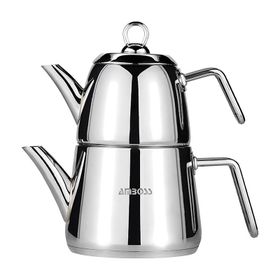 Amboss DIA-4974 Diamond Çelik Saplı Büyük Boy Çaydanlık