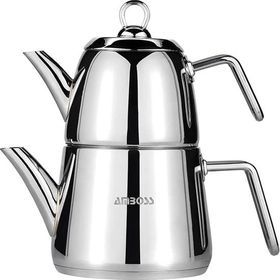 Amboss DIA-4974 Diamond Çelik Saplı Büyük Boy Çaydanlık