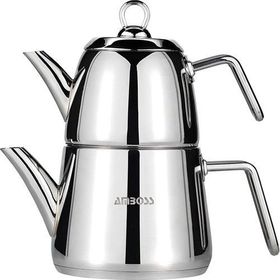 Amboss DIA-4974 Diamond Çelik Saplı Büyük Boy Çaydanlık