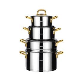 Amboss DIA-6268 Diamond 18 Parça Gold Paslanmaz Çelik Çeyiz Seti