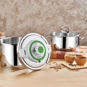 Amboss OCE-1738 4+6 lt Yeşil Matik Düdüklü Tencere Seti