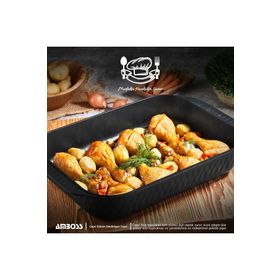 Amboss Siyah Capri Döküm Fırın Tepsisi
