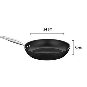Amboss Titania 5 Parça Yanmaz Yapışmaz Titanyum Kaplama 24 cm Tencere Tava Seti