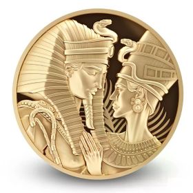 Amenhotep Nefertiti 1/10 Ons Altın Sikke Coin