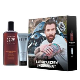American Crew Grooming Kit Set Daily Moisturizing 250 ml Şampuan + 100 ml Fober Cream