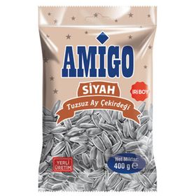 Amigo 400 gr Siyah Tuzsuz Ayçekirdeği