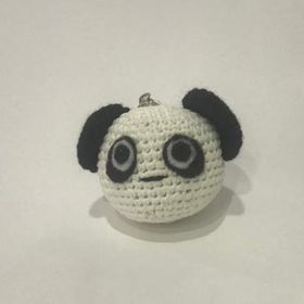Amigurumi Panda Anahtarlık