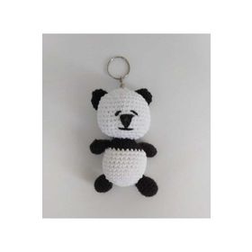 Amigurumi Panda Anahtarlık