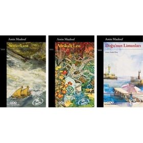 Amin Maalouf 3 Kitap Seti : Semerkant - Afrikalı Leo - Doğunun Limanları