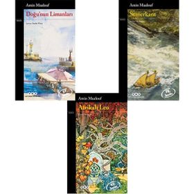 Amin Maalouf 3 Kitap Seti : Semerkant - Afrikalı Leo - Doğunun Limanları