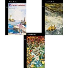 Amin Maalouf 3 Kitap Seti : Semerkant - Afrikalı Leo - Doğunun Limanları