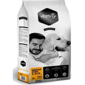 Amity Domuz ve Pirinçli 15 kg Köpek Maması