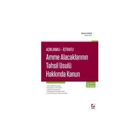 Amme Alacaklarının Tahsil Usulü Hakkında Kanun - Mahmut Coşkun