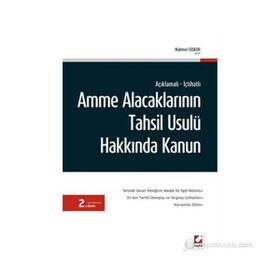 Amme Alacaklarının Tahsil Usulü Hakkında Kanun - Mahmut Coşkun