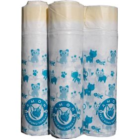 Amon Ultra Güçlü 85x50 CM 3'lü Kedi Kumu Torbası