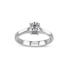 Amor TRYZ28009F028 0.28 Karat Tektaş Pırlanta Yüzük
