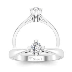 Amor TRYZ28009F028 0.28 Karat Tektaş Pırlanta Yüzük