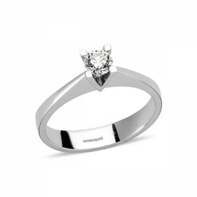 Amor TRYZ33001F033 0.33 Karat Tektaş Pırlanta Yüzük