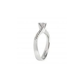 Amor TRYZ33001F033 0.33 Karat Tektaş Pırlanta Yüzük