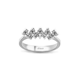 Amor TRYZ5009SF035 0.35 Karat Beştaş Pırlanta Yüzük