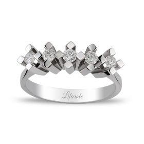Amor TRYZ5009SF035 0.35 Karat Beştaş Pırlanta Yüzük