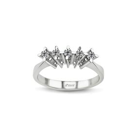 Amor TRYZ5025SF025 0.25 Karat Beştaş Pırlanta Yüzük