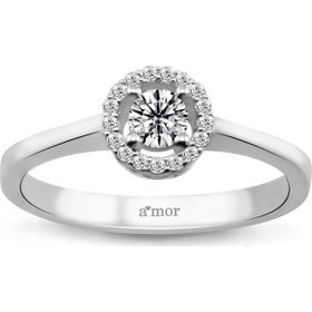Amor TRYZ5412F029 0.29 Karat Baget Pırlanta Yüzük