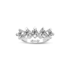 Amor TRYZ5493F090 0.90 Karat Beştaş Pırlanta Yüzük