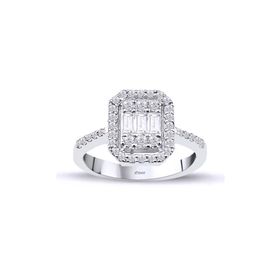 Amor TRYZ5757F060 0.60 Karat Beştaş Pırlanta Yüzük