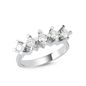 Amor TRYZ5757F060 0.60 Karat Beştaş Pırlanta Yüzük