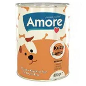 Amore Dog Chunks Kuzu Parça Etli 6'lı Yetişkin Köpek Konserve Maması