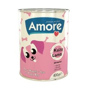 Amore Puppy Chunks Kuzu Parça Etli Yavru Köpek Konserve Maması