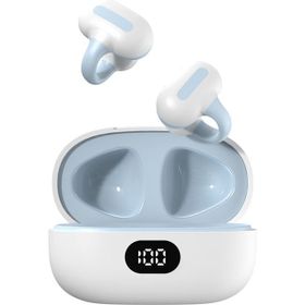 Amorus TWS-S8 Beyaz Mavi Bluetooth Kulaklık