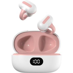 Amorus TWS-S8 Beyaz Pembe Bluetooth Kulaklık