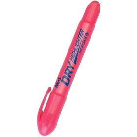 Amos Dry Highlighter Pembe 12’li Fosforlu Kalem
