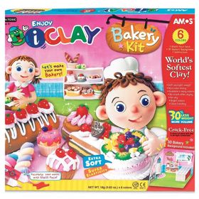 Amos I-Clay IC6BK Oyun Hamuru Pasta Ustası Seti