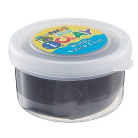 Amos Siyah 30 gr I-Clay Proje Hamuru