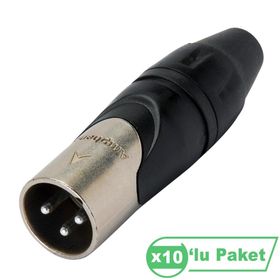 Amphenol AX3M 3 Pin XLR Erkek Konnektör