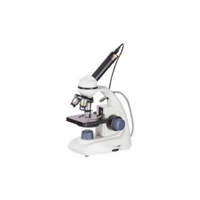 AmScope M170C-E 40X-1000X Dual LED Solid-Metal Portable Compound Microscope With Camera
