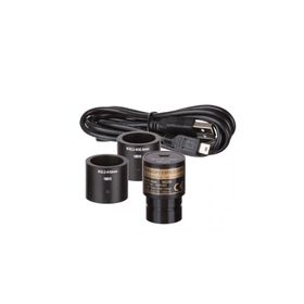 AmScope M170C-E 40X-1000X Dual LED Solid-Metal Portable Compound Microscope With Camera