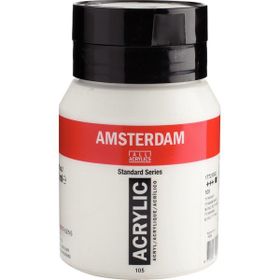 Amsterdam 105 Titanium White 500ml Akrilik Boya