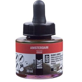 Amsterdam 30 ml Brnt Umber Akrilik Mürekkebi