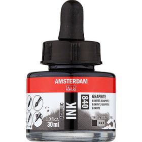 Amsterdam 30 ml Graphite Akrilik Mürekkebi
