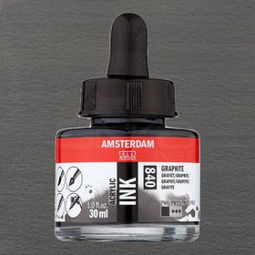 Amsterdam 30 ml Graphite Akrilik Mürekkebi